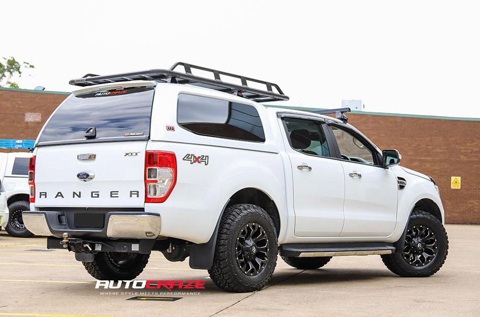 FORD RANGER ASSAULT GLOSS BLACK MILLED ACCENTS